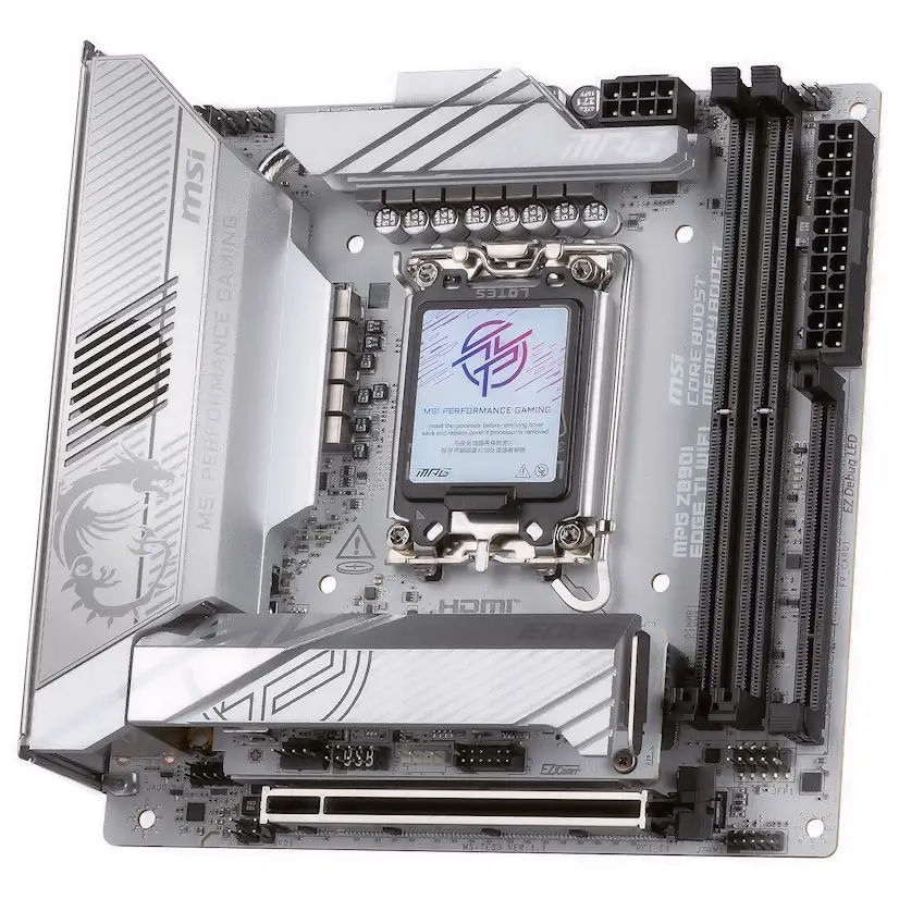 Montaje Placa Base MSI MPG Z890I EDGE TI WIFI Gaming PC Torrelodones